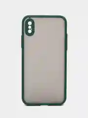 Морской чехол Apple iPhone X / Xs, Айфон Х / Хс пластиковый, матовый, с цветными кнопками