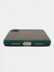 Морской чехол Apple iPhone X / Xs, Айфон Х / Хс пластиковый, матовый, с цветными кнопками