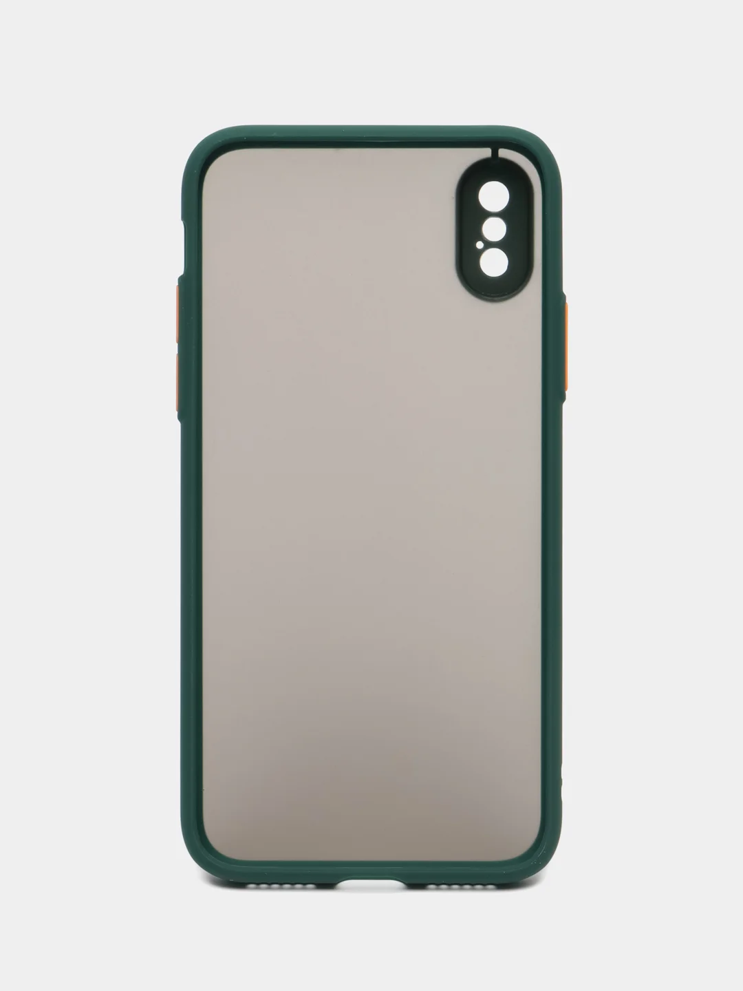 Морской чехол Apple iPhone X / Xs, Айфон Х / Хс пластиковый, матовый, с цветными кнопками