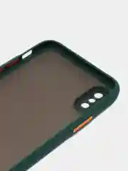 Морской чехол Apple iPhone X / Xs, Айфон Х / Хс пластиковый, матовый, с цветными кнопками