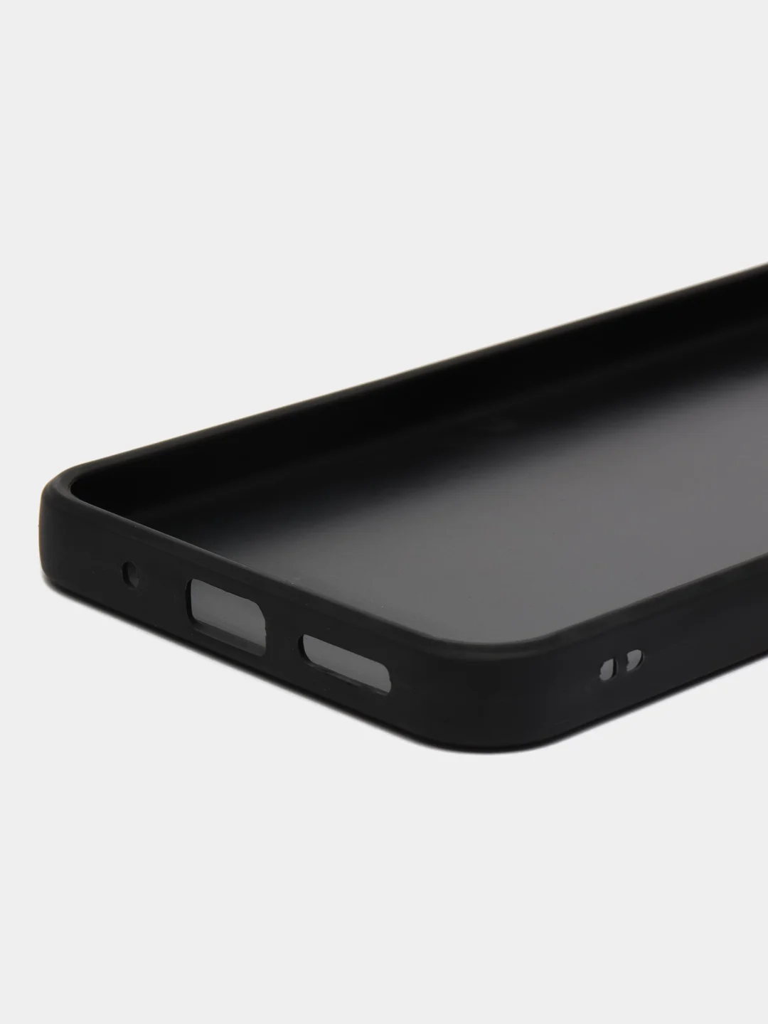 Черный чехол на Xiaomi Redmi 10C (Сяоми Редми 10С) / Poco C40, пластиковый, глянцевый