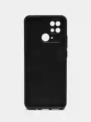 Черный чехол на Xiaomi Redmi 10C (Сяоми Редми 10С) / Poco C40, пластиковый, глянцевый