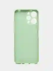 Бирюзовый чехол для Xiaomi Redmi 12 (Сяоми Редми 12), пластиковый, глянцевый