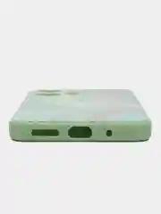Бирюзовый чехол для Xiaomi Redmi 12 (Сяоми Редми 12), пластиковый, глянцевый