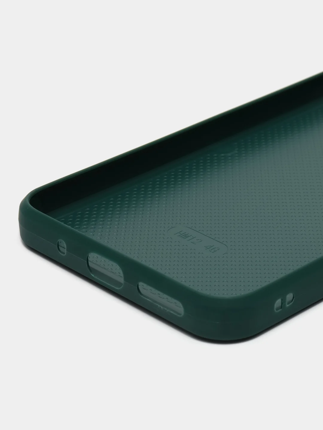 Зеленый чехол для Xiaomi Redmi 12 (Сяоми Редми 12), пластиковый, глянцевый