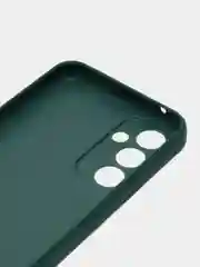 Зеленый чехол для Samsung Galaxy A54 (Самсунг Галакси А54), пластиковый, глянцевый