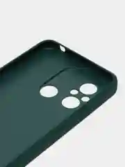 Зеленый чехол для Xiaomi Redmi 12C (Сяоми Редми 12С), пластиковый, глянцевый