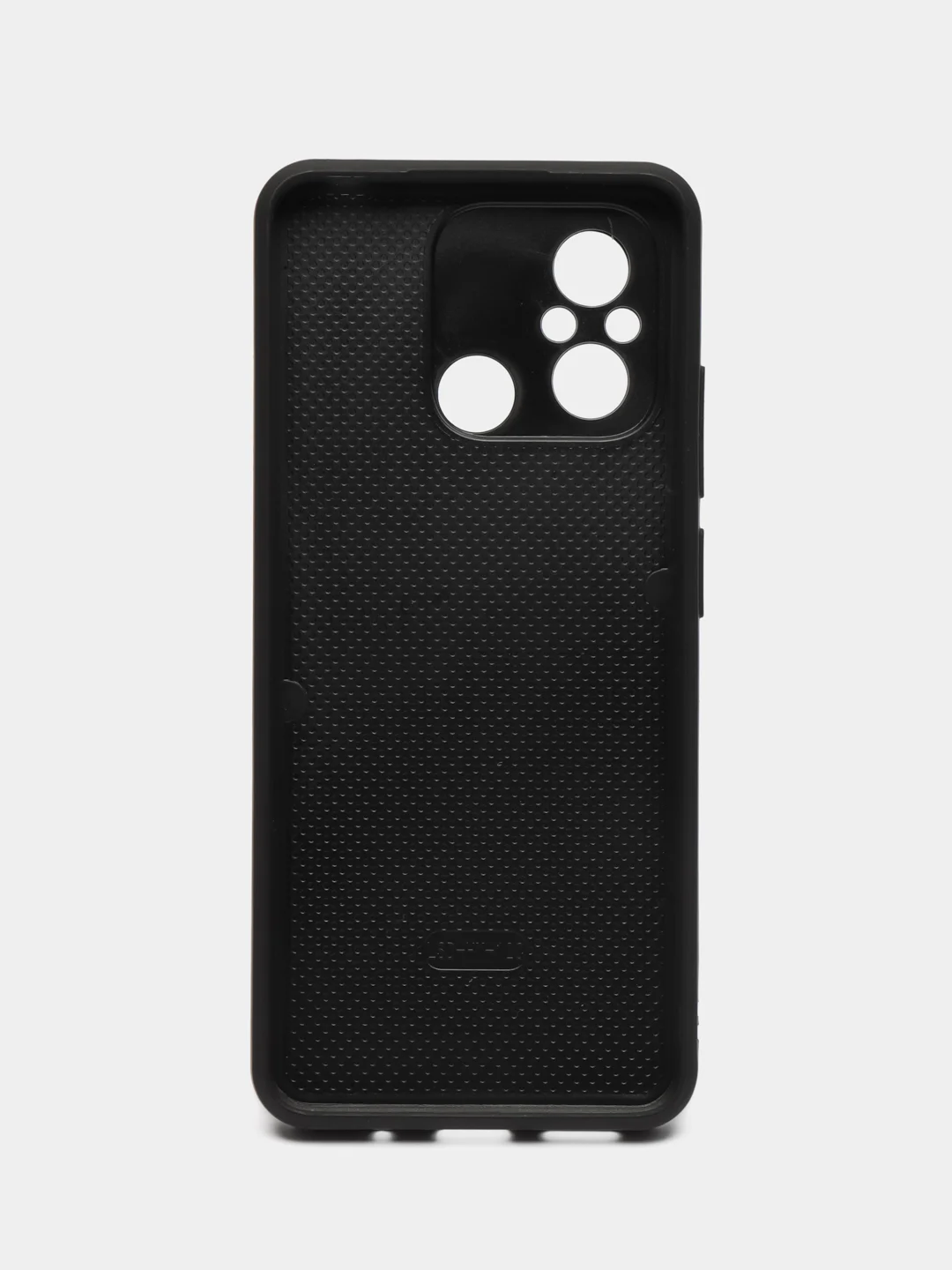 Серый чехол для Xiaomi Redmi 12C (Сяоми Редми 12С), пластиковый, глянцевый