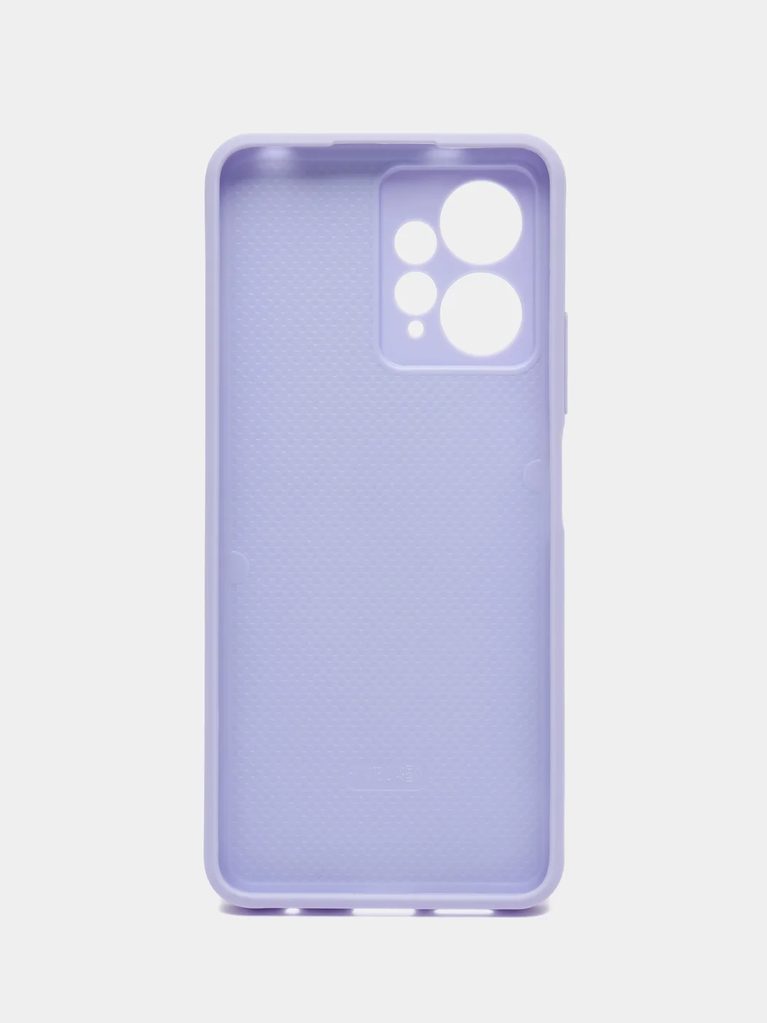 Лавандовый чехол для Xiaomi Redmi Note 12 4G (Редми Нот 12 4Г), пластиковый, глянцевый