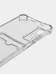 Прозрачный чехол для Xiaomi Redmi Note 12S (Сяоми Редми Нот 12С), с карманом для карт, прозрачный