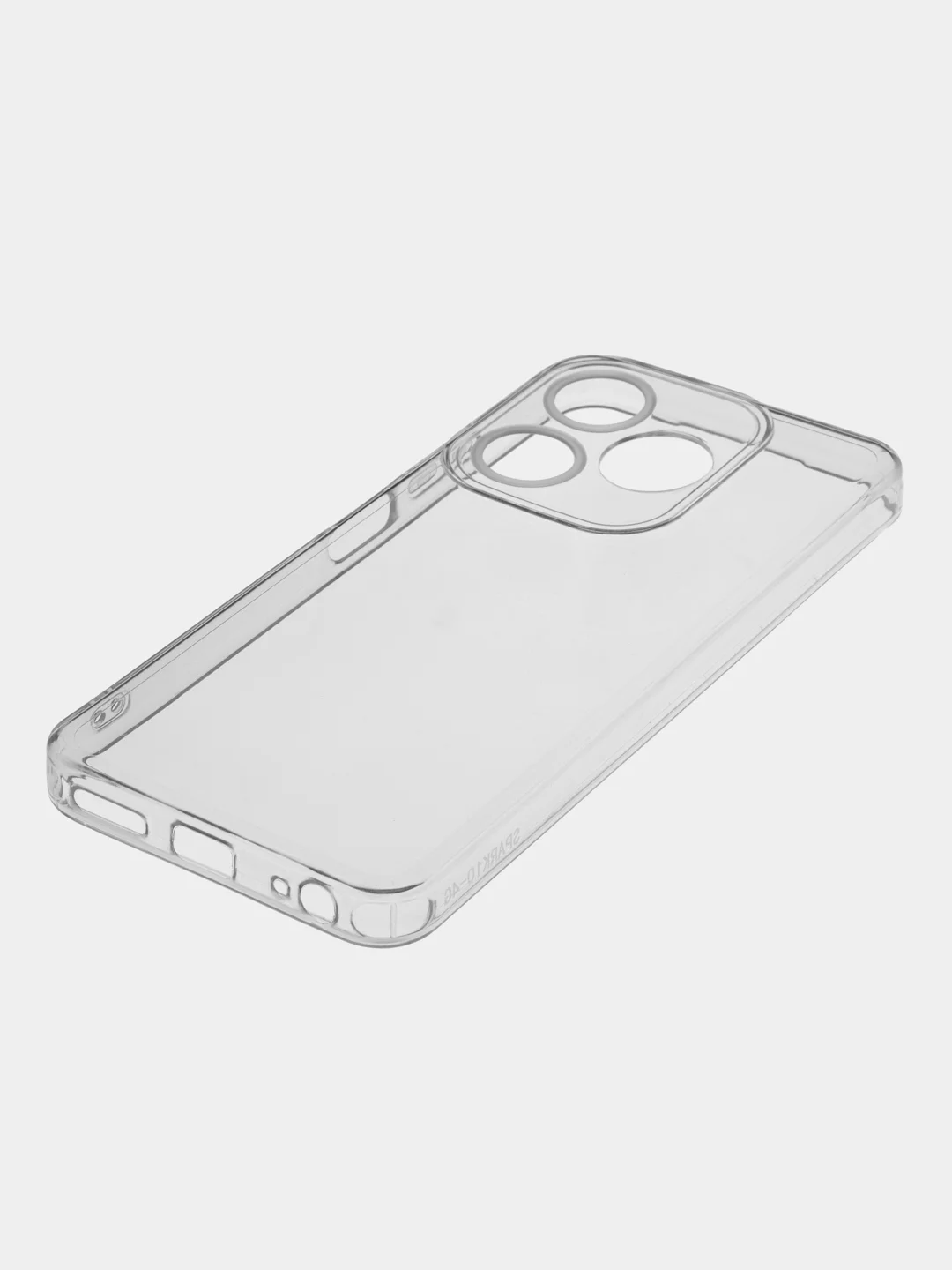 Прозрачный силиконовый чехол для Tecno Spark 10 / Tecno Spark 10C,Техно спарк 10/10С,с защитой камеры