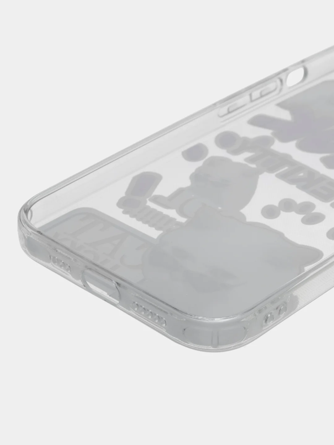 Розовый чехол для iPhone 11 12 13 14 15 Pro Max 7 8 XR X XS Plus с принтом прозрачный коты айфон