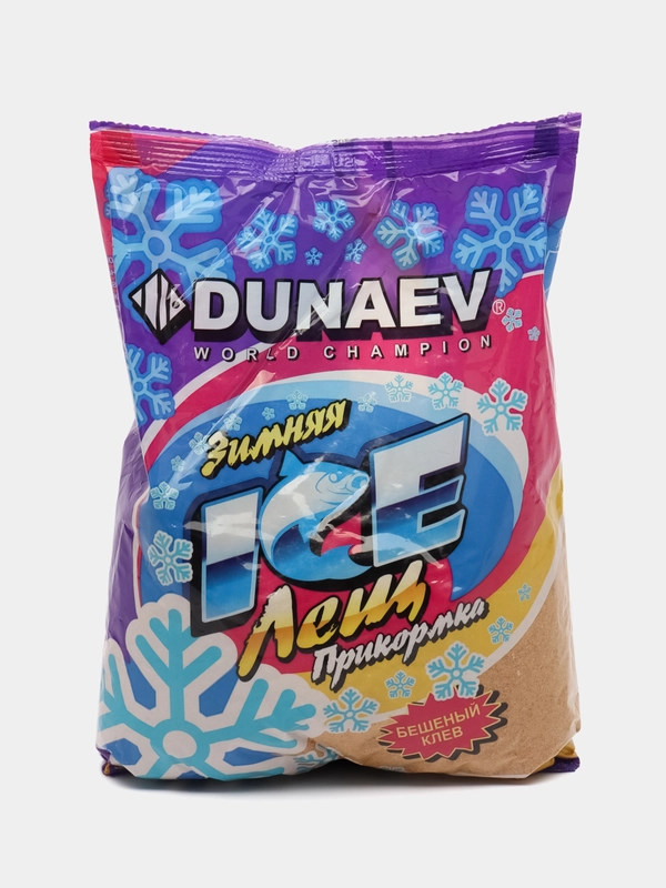 Прикормка рыболовная Dunaev Ice классика, Дунаев айс, зимняя, 0,750 кг