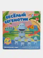 Голубой детская настольная игра-головоломка "Поймай баланс. Весы", на обучение равновесия и счета
