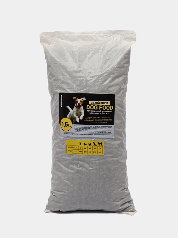 Сухой корм "DOG FOOD", 1.5 кг