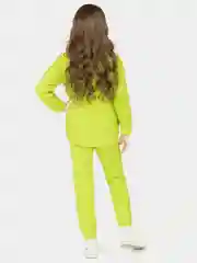 Салатовый костюм Утенок флисовый