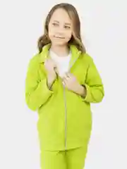 Салатовый костюм Утенок флисовый