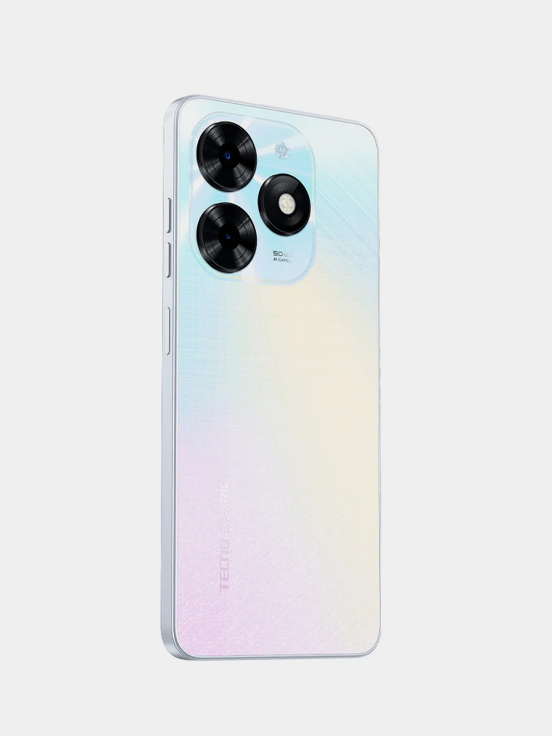 Белый смартфон Tecno Spark 20C, 8/128 Gb