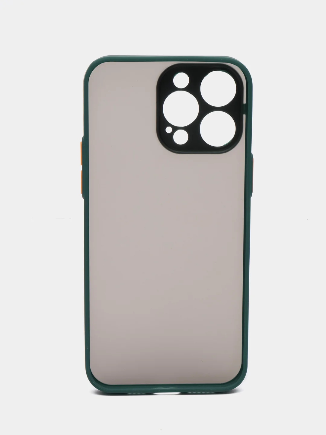 Морской чехол iPhone 14 Pro Max (Айфон 14 Про Макс), пластиковый, матовый, с цветными кнопками