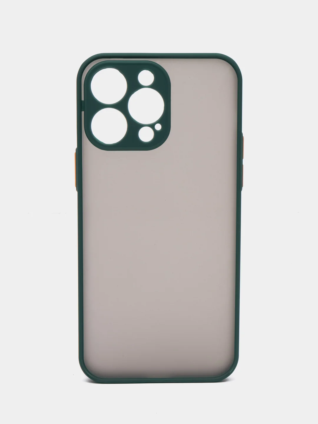 Морской чехол iPhone 14 Pro Max (Айфон 14 Про Макс), пластиковый, матовый, с цветными кнопками