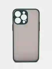 Морской чехол iPhone 14 Pro Max (Айфон 14 Про Макс), пластиковый, матовый, с цветными кнопками