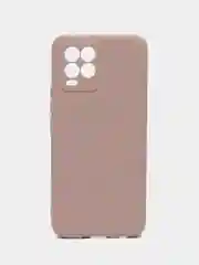 Бежевый чехол Silicone Cover для Realme 8/8 Pro (Реалми 8/8 про), силиконовый