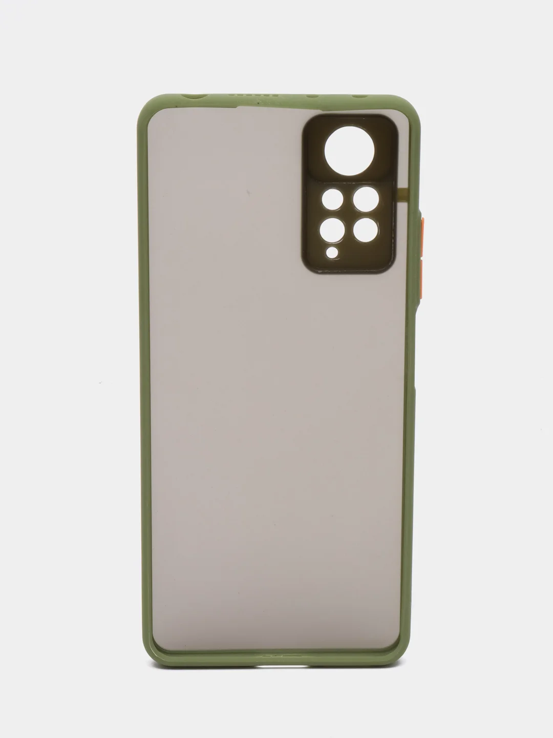 Красный чехол Xiaomi Redmi Note 11 Pro / Redmi Note 12 пластиковый матовый цветными кнопками