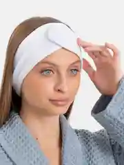 Белый повязка на голову, косметическая