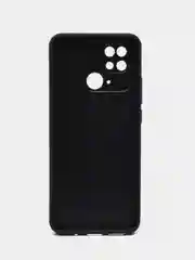 Серый чехол на Xiaomi Redmi 10C (Сяоми Редми 10С) / Poco C40, пластиковый, глянцевый