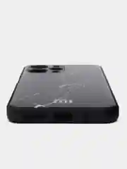 Серый чехол для Xiaomi Redmi 12 (Сяоми Редми 12), пластиковый, глянцевый