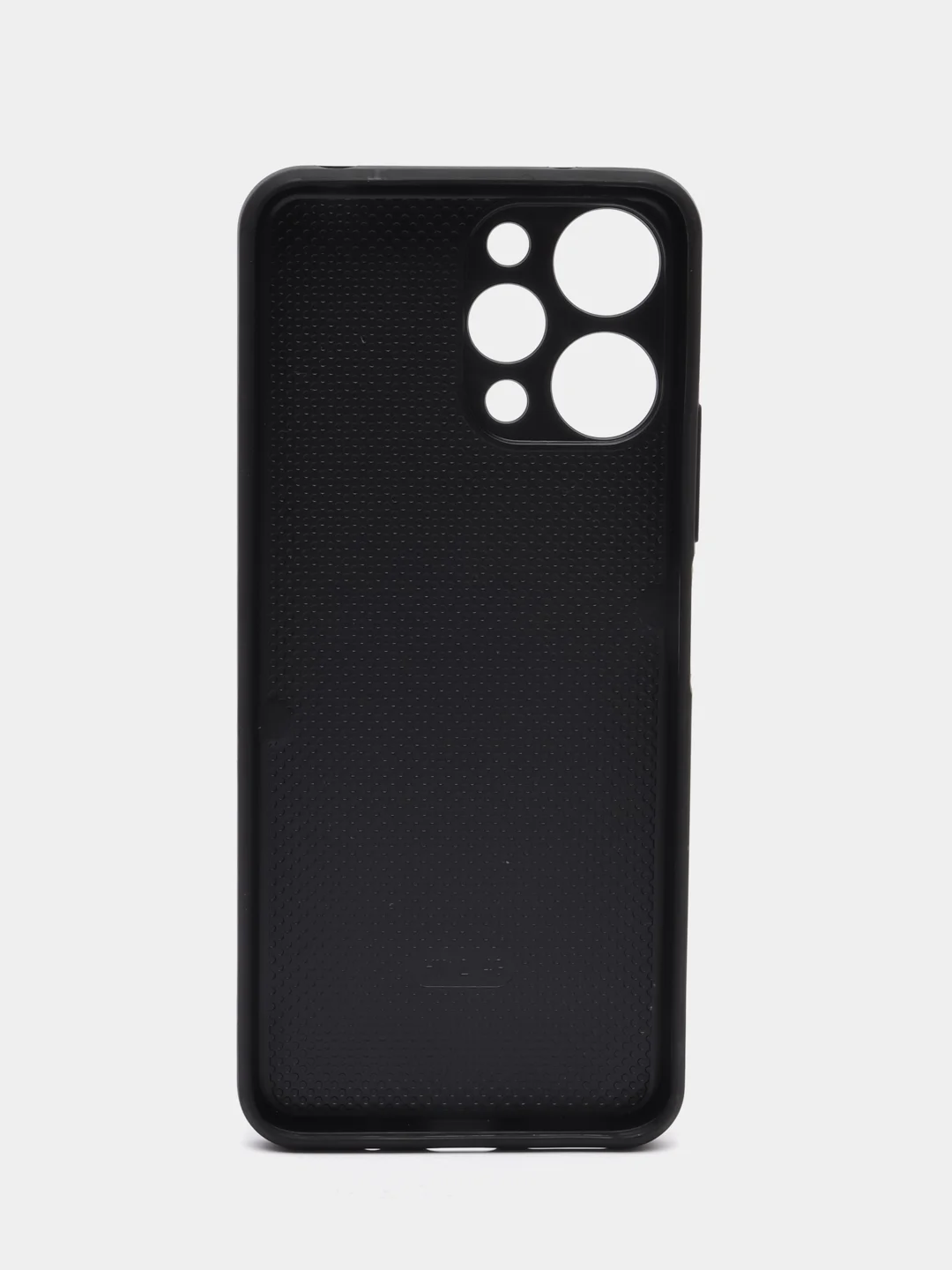 Серый чехол для Xiaomi Redmi 12 (Сяоми Редми 12), пластиковый, глянцевый