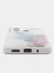 Зеленый чехол для Xiaomi Redmi 12C (Сяоми Редми 12С), пластиковый, глянцевый