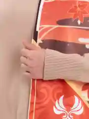 Мятный шарф "Genshin Impact"