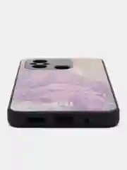 Пурпурный чехол для Xiaomi Redmi 12C (Сяоми Редми 12С), пластиковый, глянцевый