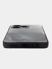 Серый чехол для Realme C51 / C53 / Реалми С51 / С53 / Realme Note 50 пластиковый, глянцевый