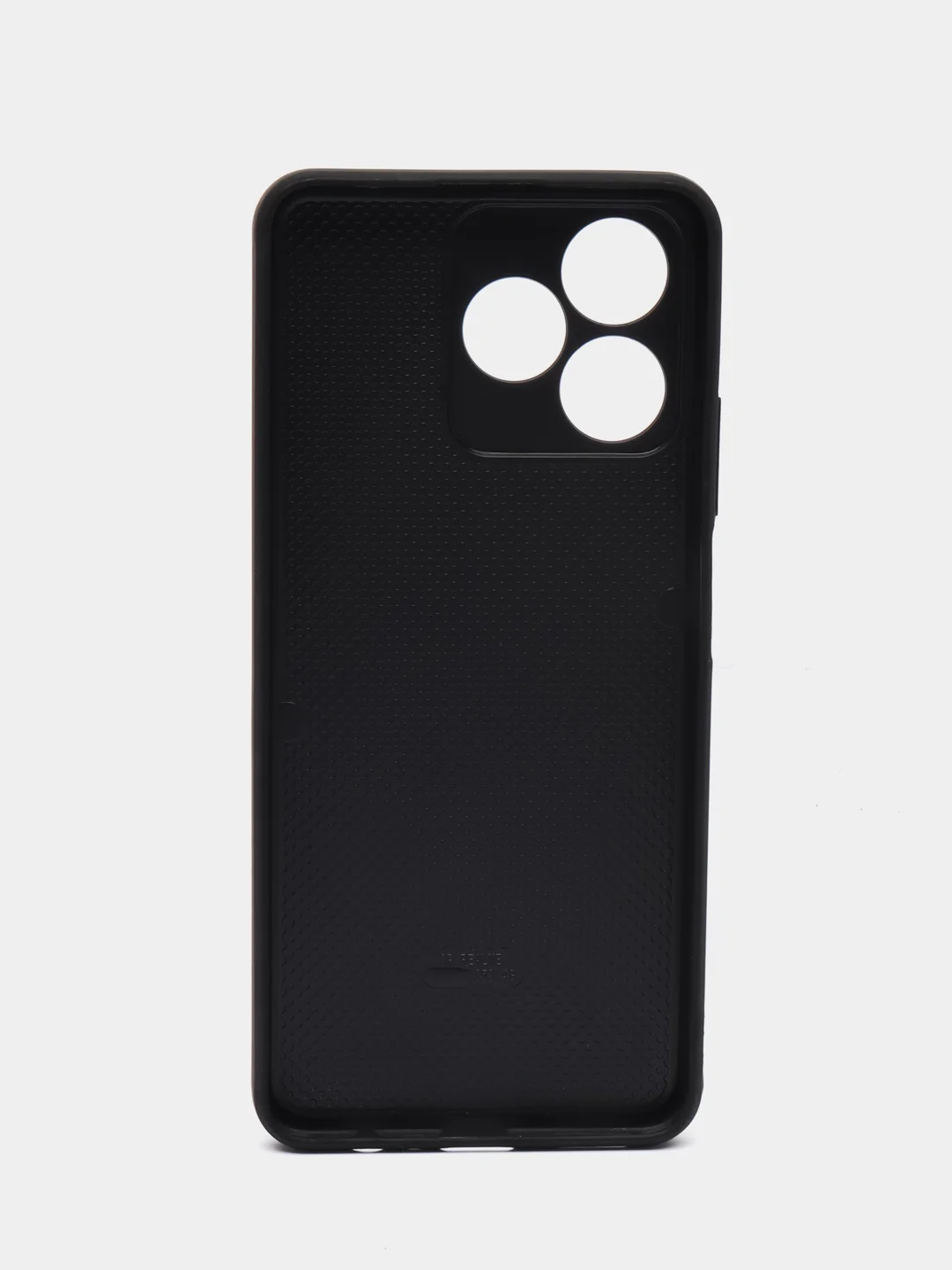 Серый чехол для Realme C51 / C53 / Реалми С51 / С53 / Realme Note 50 пластиковый, глянцевый