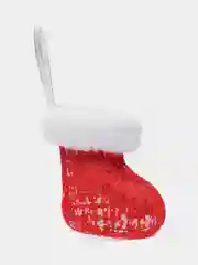 Белый новогодняя игрушка валенок, шапка, варежка