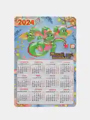 Конфетный календарь на магните "Символ года 2024: Дракон"