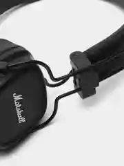 Черный беспроводные блютус наушники Marshall Major IV, с микрофоном, джойстик управления
