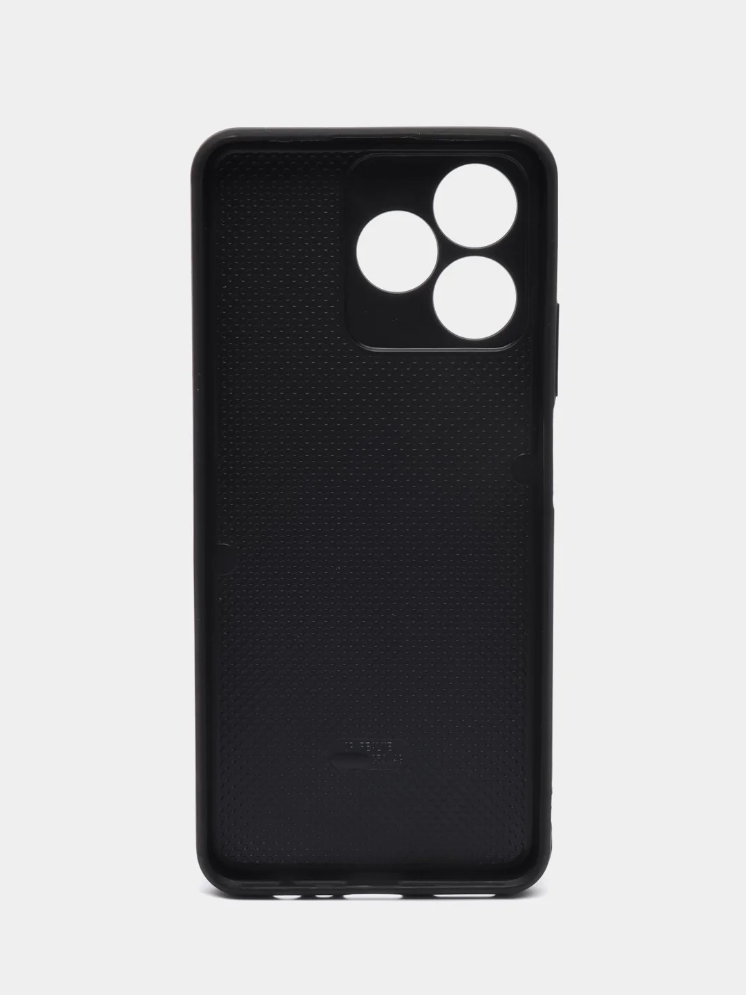 Серый чехол для Realme C51 / C53 / Реалми С51 / С53 / Realme Note 50 пластиковый, глянцевый