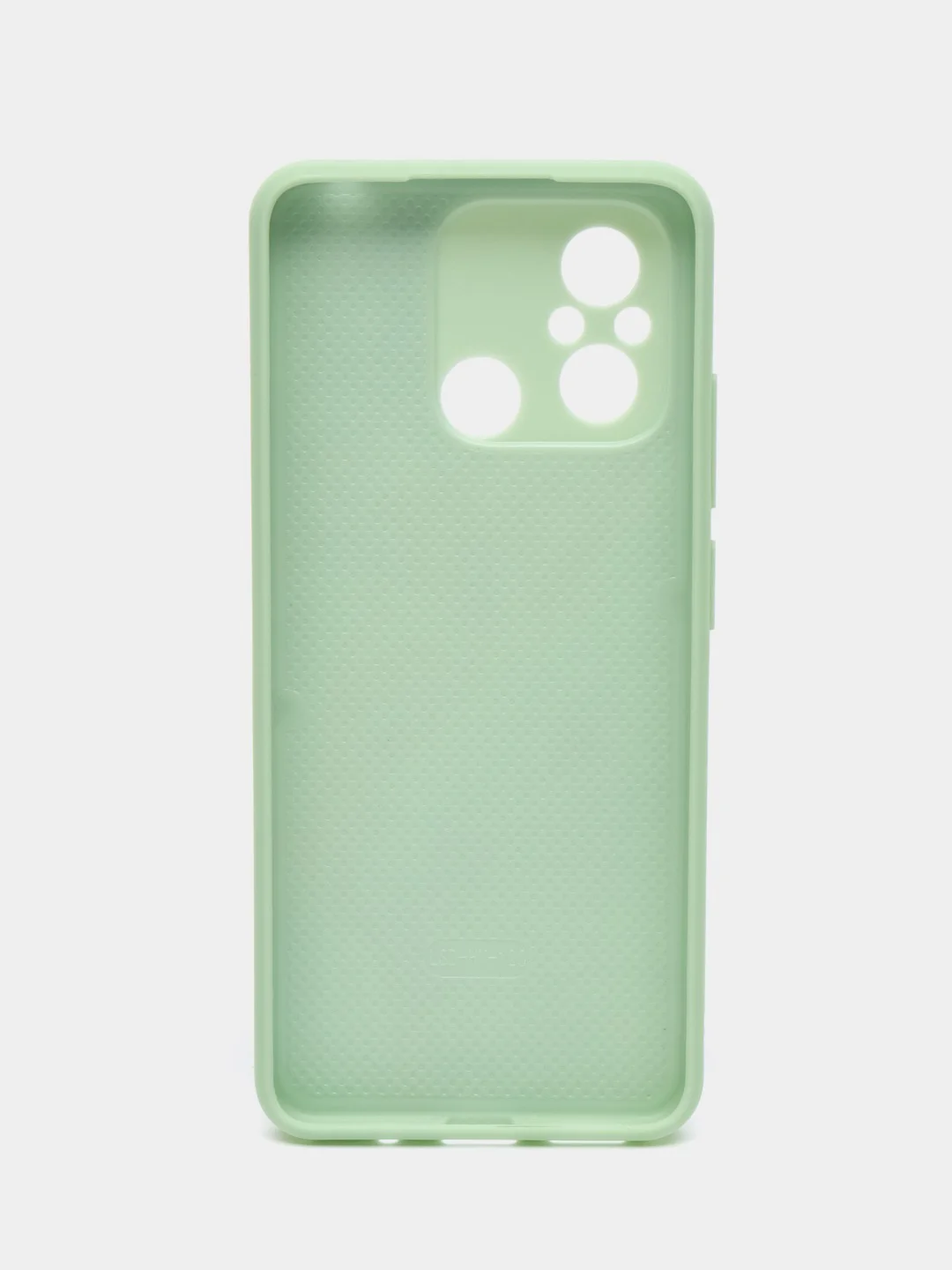 Бирюзовый чехол для Xiaomi Redmi 12C (Сяоми Редми 12С), пластиковый, глянцевый