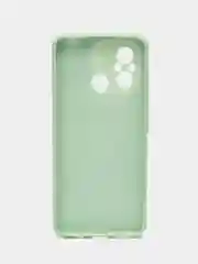 Бирюзовый чехол для Xiaomi Redmi 12C (Сяоми Редми 12С), пластиковый, глянцевый
