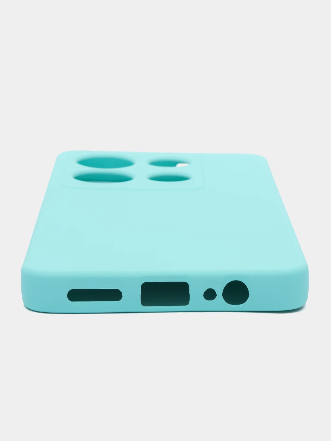 Бирюзовый чехол для Infinix Note 30 Vip / Инфиникс Нот 30 Вип, силиконовый, Silicone Cover
