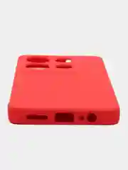 Красный чехол для Infinix Note 30 Vip / Инфиникс Нот 30 Вип, силиконовый, Silicone Cover