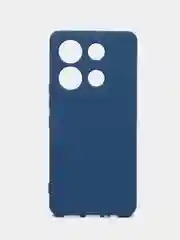 Темно-синий чехол для Infinix Note 30 Vip / Инфиникс Нот 30 Вип, силиконовый, Silicone Cover