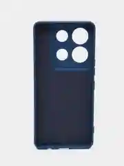 Темно-синий чехол для Infinix Note 30 Vip / Инфиникс Нот 30 Вип, силиконовый, Silicone Cover
