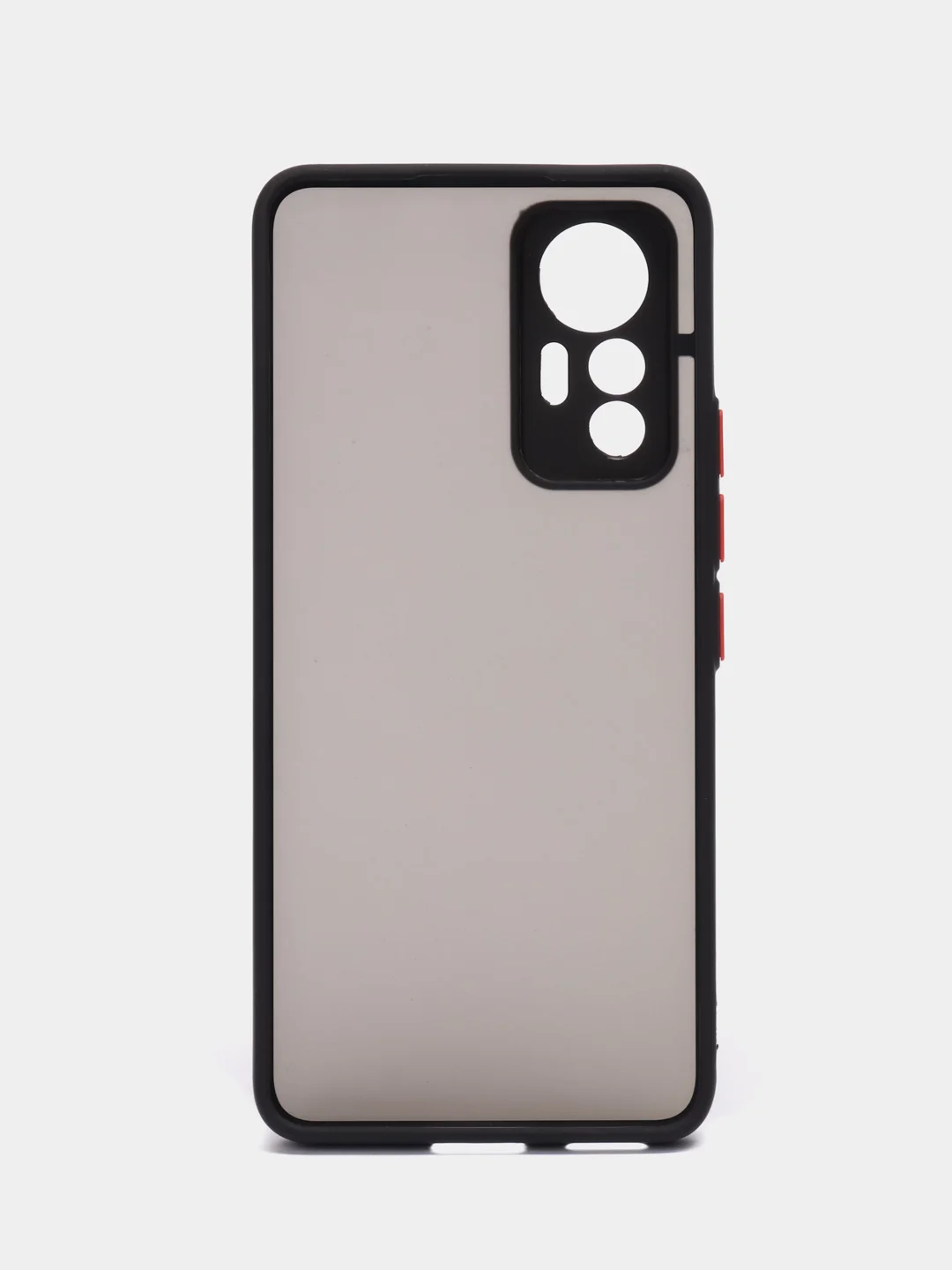 Синий чехол для Xiaomi 12 Lite / Сяоми 12 Лайт пластиковый матовый, с цветными кнопками