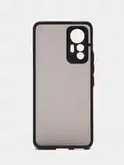 Синий чехол для Xiaomi 12 Lite / Сяоми 12 Лайт пластиковый матовый, с цветными кнопками