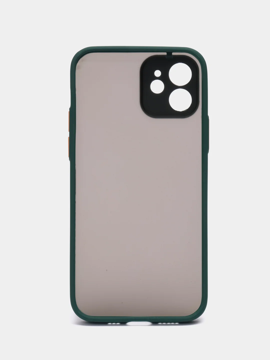 Морской чехол iPhone 12 матовый, с цветными кнопками