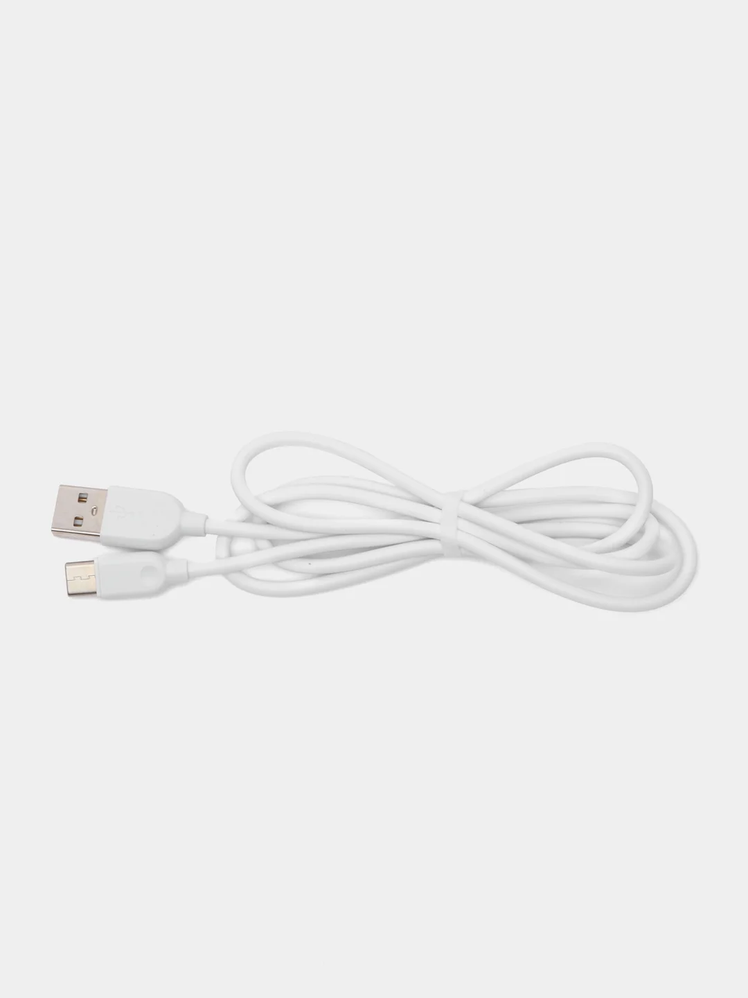 Белый кабель Borofone BX14 LinkJet, USB - Type-C, 3A, 1 м